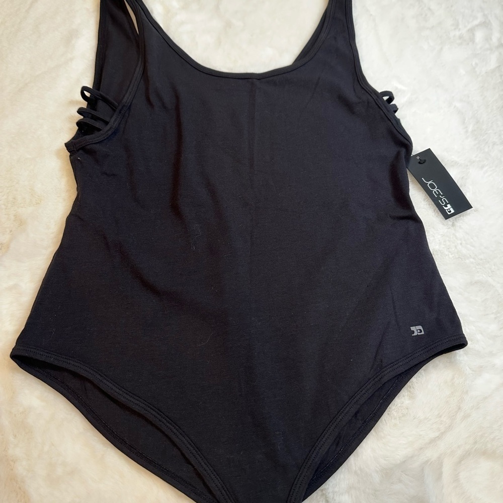 Joe's Jeans Black bodysuit